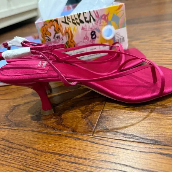 🏷 *NWT* 👠✨ Jeffrey Campbell Fluxx Kitten Heels – Raspberry Pink ✨👠- Picture 2 of 11